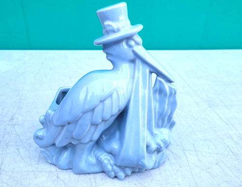 Haeger pottery planter stork - pottery,