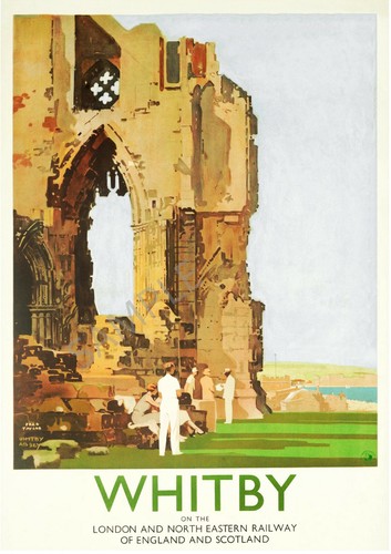 Vintage railway poster - railway,