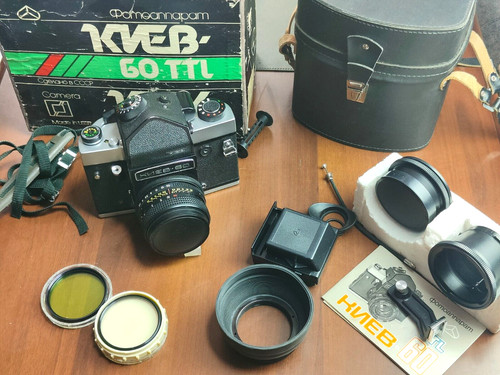Camera ussr kiev ttl - camera, kiev-60