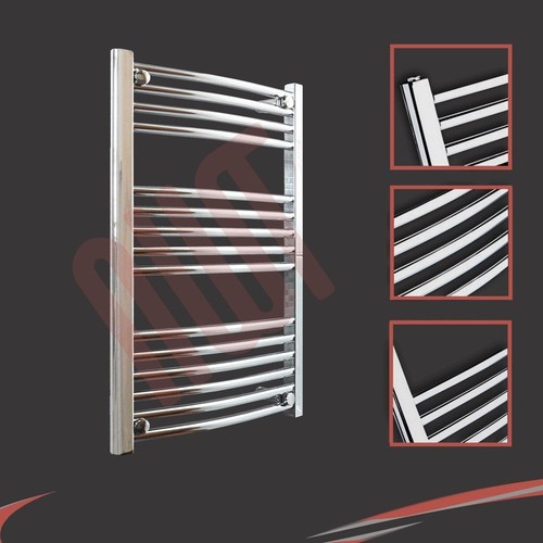 Chrome heated towel rail - towel,