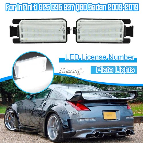 Pair white led - pair, license