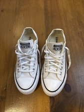 Converse All Stars Pumps Size 4.5 White