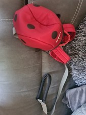 Little Life Red Ladybird Childrens Back Pack Rucksack With Reigns