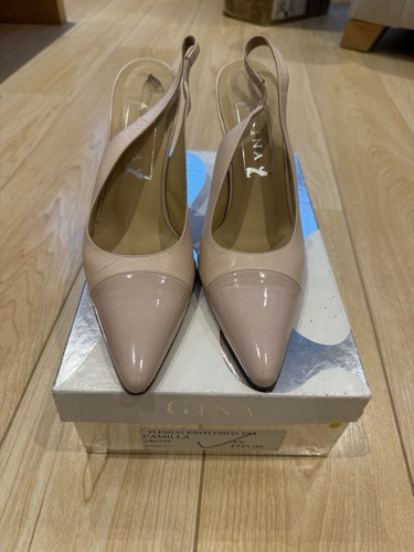 Stunning nude sling back gina - stunning,