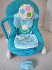 Chicco Balloon Baby Bouncer in Blue With Original Box, VGC