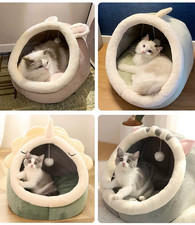 Deep Sleep Cat Bed Cartoon Pet
