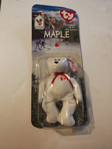 Beanie babies maple the - beanie,