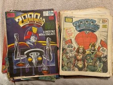 2000AD Comics x 34 1987 Good