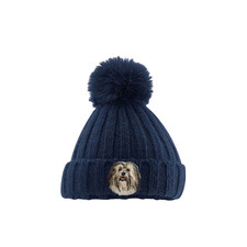 HAVANESE DOG BEANIE. UNISEX