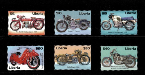 Liberia 2001 motorcycles - 2001,