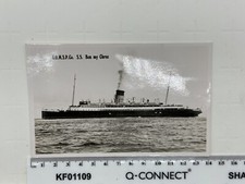 I.O.M.S.P.Co SS Ben my Chree Sailing Ship Yacht Postcard Original Genuine & Rare