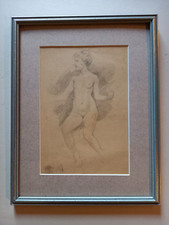 Framed vintage pencil life