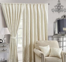 Jacquard Curtains Pencil Pleat