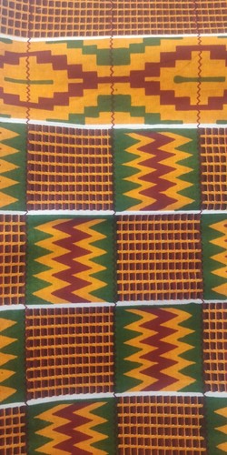 Authentic kente print fabric - authentic,
