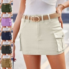 Women Mini Skirts Sexy Low