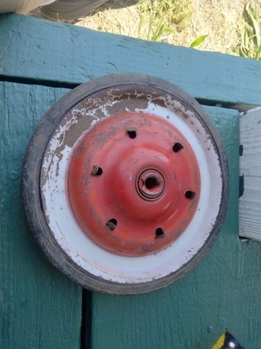 Vintage murray pedal car wheel - car,