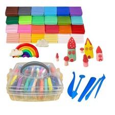 Polymer clay kit with - clay,