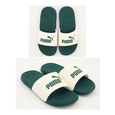 Puma Women’s FLIP-FLOPS POPCAT 2.0 GREEN/White - Size UK 6/EUR 39 New