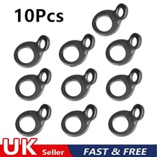 10PCS Tie Down Strap Rings Stainless Steel Lashing Ring For DIRT BIKE Motorcycle