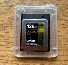 128 gB XQD Lexar 440mb/s
