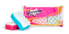Bettina 3 Pack Massage Sponges - Bath, Shower, Exfoliate,Clean.