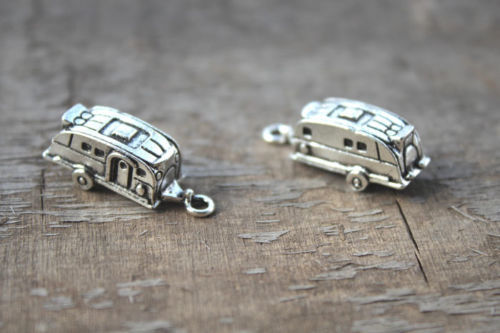 925 silver necklace - 20", camper