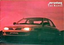 Proton Cars (Persona, Aeroback & Saloon) Brochure 1993