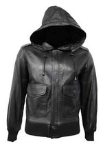 Men's Lambskin Leather Biker