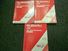 1987 Subaru XT Service Repair