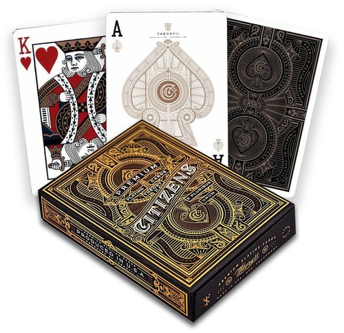 Bicycle citizen playing - playing, cards