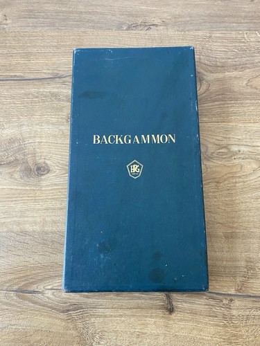 Vintage backgammon set from - backgammon,