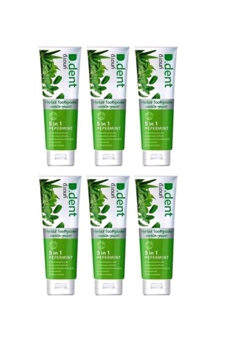 Dent herbal toothpaste - 6x, d.