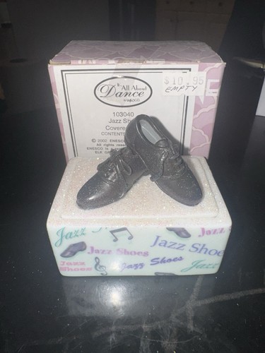 Two jazz dance shoes trinket - two, --trinket