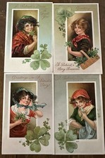 Set of 4 Irish Pretty