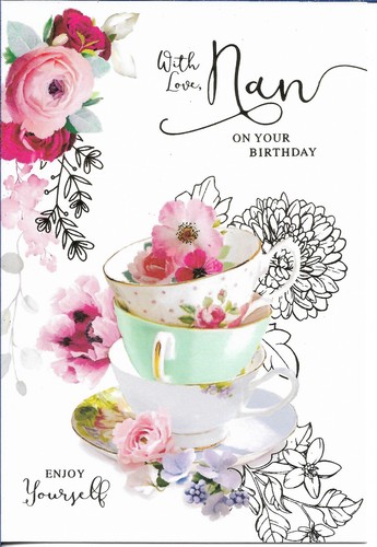 Nan happy birthday - birthday, greeting