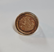 9ct Yellow Gold St George Coin
