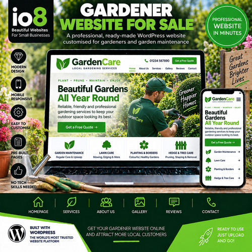 Gardener website wordpress - –,
