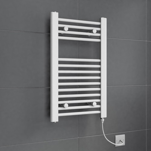 Electric flat white towel - electric,