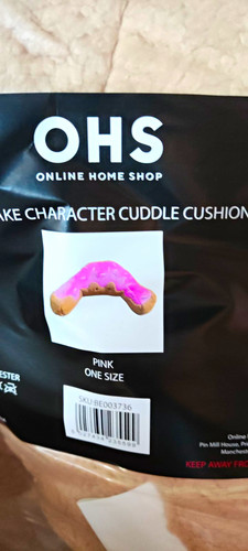 Ohs doughnut character cuddle - ohs,