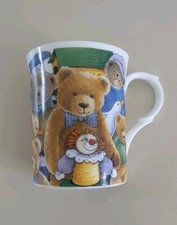  Vintage Teddy Bear Mug, Kingsbury, Toy Shop Staffordshire Fine Bone China VGC