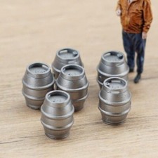 Model railway beer kegs - model,