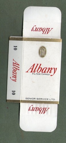Old empty cigarette packet - old,