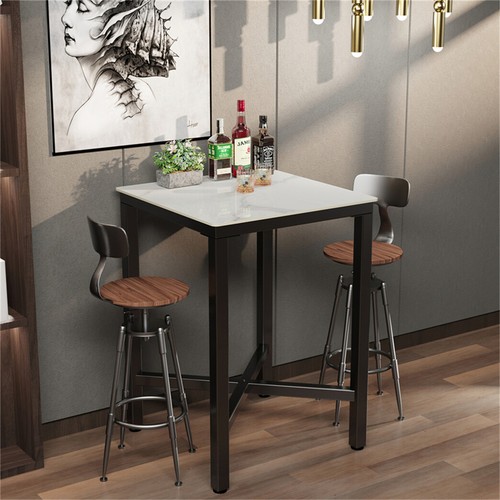 Solid marble bar table - solid,