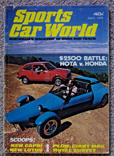 Sports Car World 1973 Jul