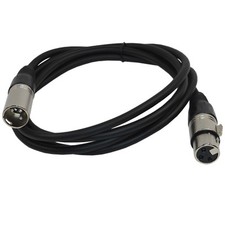 HQRP 6ft 3pin XLR M to XLR F