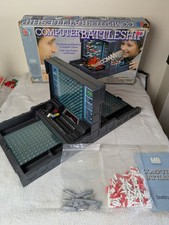 Computer Battleships MB 1977 Electronic Game Strategy Working Boxed 