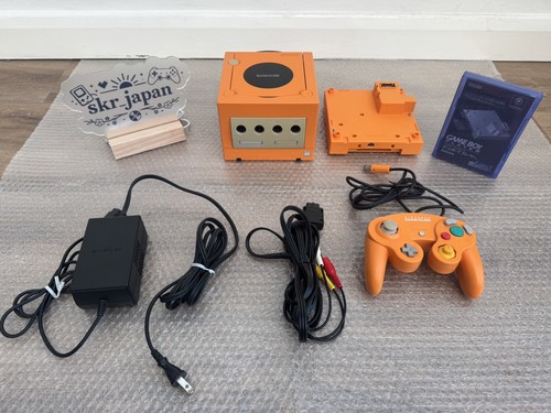 Nintendo gamecube orange spice - nintendo,