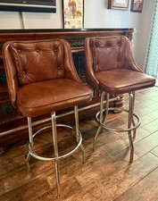 Vintage Pair Brown Vinyl