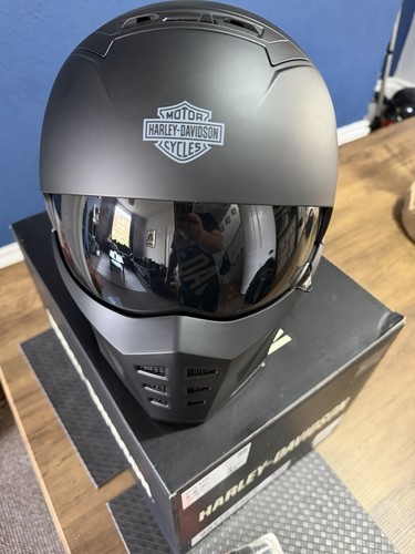 Harley davidson helmet grey - davidson,