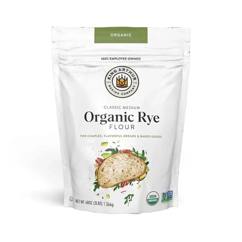 King arthur organic medium - organic, rye